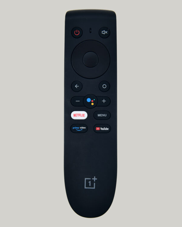 Voice Remote Control Compatible with One Plus TV Y Series (32Y1 / 40Y1 / 43Y1) – Bluetooth, Voice Assistant, Replacement Remote 1+ Remote Controlller (with Voice Function) - Pairing Must