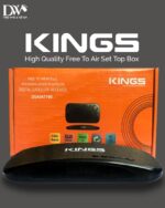 KINGS High-Quality Free-To-Air MPEG-2 Digital Set-Top Box...With One Year Warranty