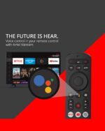Compatible with Airtel Xstream Set Top Box Remote Suitable for SD and HD Smart Setup Box with Voice Command, Recording Feature, Streaming Apps - Match Key by Key Exactly with Existing Remote