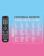 LRIPL LR510 Universal/Multi Remote Control for All Non Branded/Local/Chinese Assemble Televisions LCD LED Smart TV