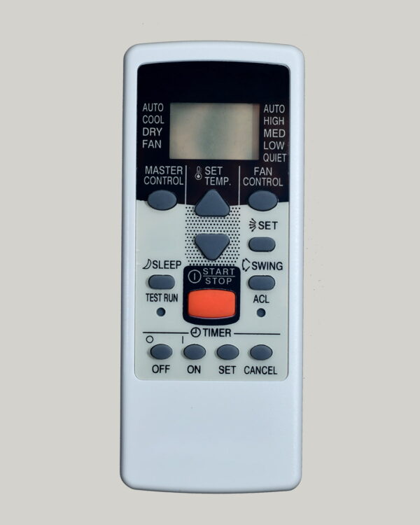Compatible with O General AC Remote Control AR-JE6 Model -AC- 23S Suitable for 1 1.5 2 Ton Spilt OG Air Conditioner - Match Key by Key Exactly with Existing Remote Function