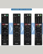 Bluetooth Voice Command Compatible for Sony 4K Smart LED UHD OLED QLED Android Bravia TV Remote Control Replacement of Original RMF-TX200P RMF-TX200U RMF-TX200E RMF-TX300A Models Remote-Compatible with Sony TV Remote Control Model RMF-TX200P with Bluetooth Voice Command Suitable for 4K Smart LED UHD OLED QLED Android Bravia Television - Pairing Must