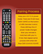 LRIPL LR510 Universal/Multi Remote Control for All Non Branded/Local/Chinese Assemble Televisions LCD LED Smart TV
