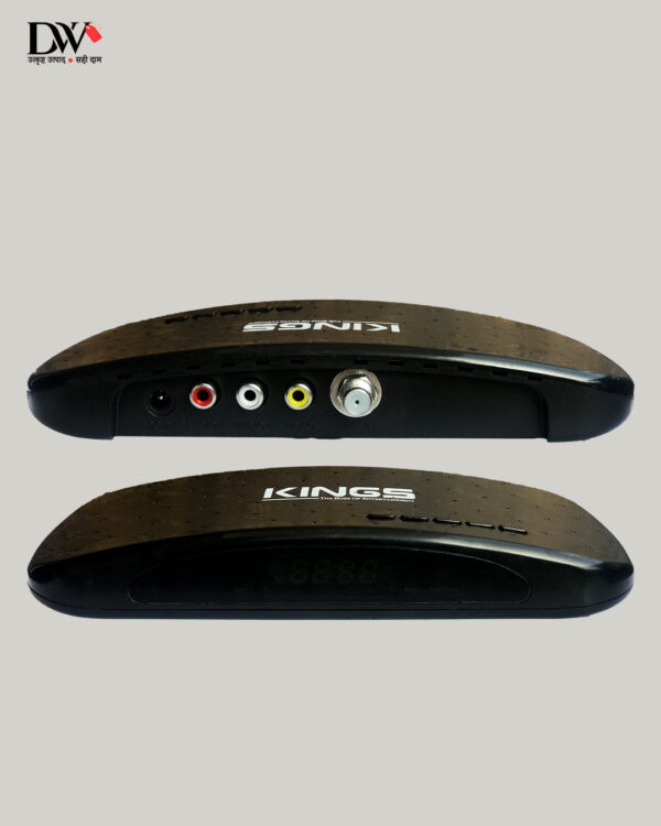 KINGS High-Quality Free-To-Air MPEG-2 Digital Set-Top Box...With One Year Warranty