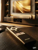 Acer Bluetooth Voice Remote Control Model ADE126 | Compatible with Acer Android TV, LED TV & 4K UHD Smart TVs | Voice Search + Easy Pairing