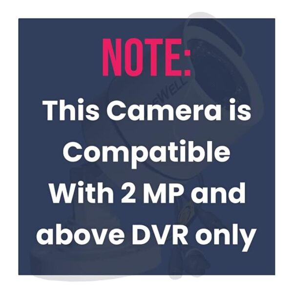 HIKVISION 2MP Outdoor Bullet Wired CCTV 1080p Camera White [DS-2CE1AD0T-ITP/ECO]  for 2MP & Above DVR