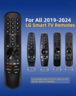 Voice Remote Compatible with LG Magic Remote Control AKB76045009, AN-MR24GA Replacement, Compatible with 2024 LG TV Models