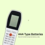100 % Original Voltas Air Conditioner Remote Compatible with Split/Window AC Remote Control [AC - 248]