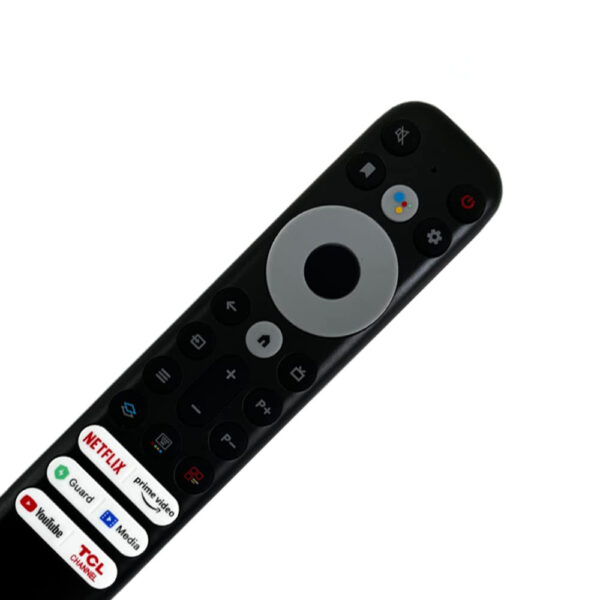 Compatible TCL Tv Remote Control Smart Original Model RC902V Suitable for 4K Android Television with Bluetooth and Voice Command Feature and ZEE5 YouTube Prime Hot Keys - Pairing Must