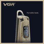 VGR V-005 Beard & Hair Trimmer for Men | Cordless Rechargeable Grooming Trimmer with Sharp Stainless Steel Blades