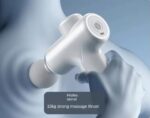 Deep Tissue Maxtop Massage Gun T08 with 6 Speed Levels – 4 Interchangeable Heads, Silent Motor, 1900mAh Battery – Relieves Muscle Soreness & Boosts Recovery After Workout or Injury