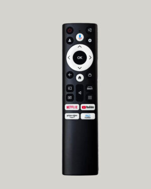 Acer Bluetooth Voice Remote Control Model ADE126 | Compatible with Acer Android TV, LED TV & 4K UHD Smart TVs | Voice Search + Easy Pairing
