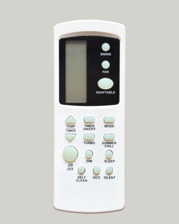 Original Compatible for Blue Star/Hundai AC Remote  Suitable 1/1.5/2 Ton Split and Window AC Turbo/Summer Chill/Dim/Sleep Function.-AC-31F