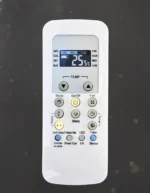 Carrier AC Remote Control – Compatible with Carrier Split & Window AC Models | LCD Display, Mode Control, Swing, Timer, Turbo, Sleep & Smart Functions | Replacement Remote (White) ac-148-148A