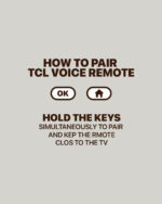 TCL Android TV Voice Remote RC833A-FMB4 | Works with TCL Mini-LED, QLED, 4K UHD TVs | Shortcut Keys for Netflix, Prime Video, YouTube, Sony LIV & TCL Channel