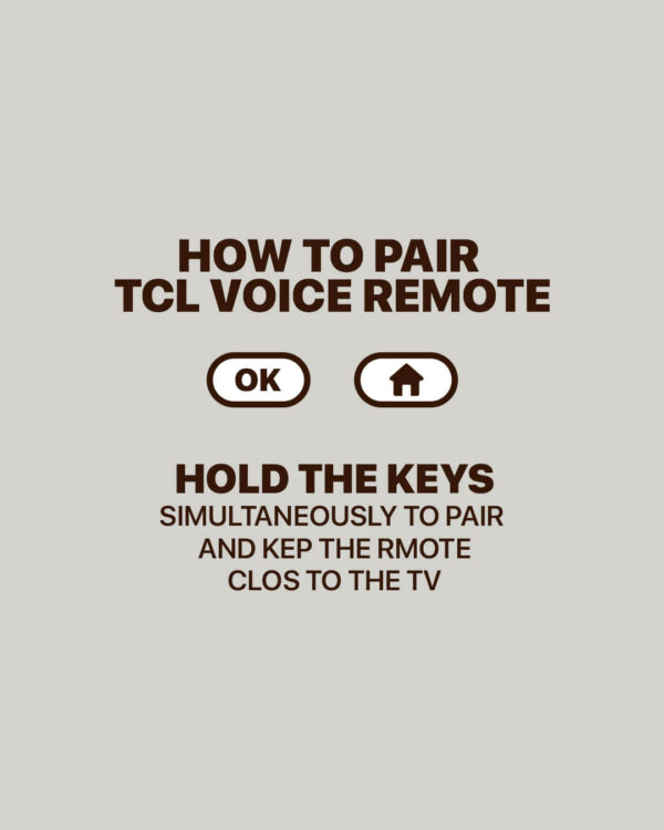TCL Android TV Voice Remote RC833A-FMB4 | Works with TCL Mini-LED, QLED, 4K UHD TVs | Shortcut Keys for Netflix, Prime Video, YouTube, Sony LIV & TCL Channel