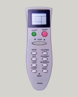 Remote Compatible for Voltas AC Remote KK22A (with Smart Button)(Your Old Remote Must be Exactly Same)-AC-KK22A