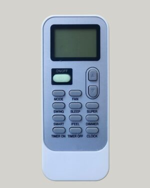AC Remote Works for Lloyd, Napolean, Whirlpool, Vestar & Hisense Original Air Conditioner  | Smart IFeel Dimmer Button |  - Please Match The Image with Your Old Remote AC-134