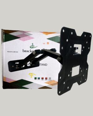 Bracket World Heavy Duty TV Wall Mount Bracket for 17 to 32 inch LED/HD/Smart TV’s, Swivel Rotatable Universal TV Wall Mount Stand Model-BM 222