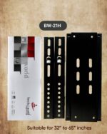 Bracket World Heavy Duty TV Wall Mount Bracket for 32 to 65 inch LCD/LED/Monitor/Smart TV, Fixed Universal TV Wall Stand-21H