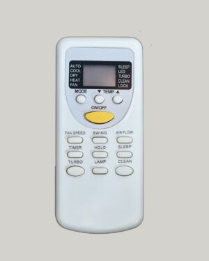 Compatible with Voltas, ZH/JT-03 Lloyd, and Videocon, O General Air Conditioner Split/Window AC Remote (Match Buttons Before Placing Order)  AC - 49