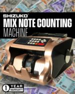 SHIZUKO  Mix Note Value Counting Business-Grade Machine/ Indian Currency Cash Counting Machine Fully Automatic Cash Counter with Fake Note Detection