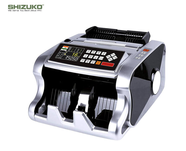 SHIZUKO  Mix Note Value Counting Business-Grade Machine/ Indian Currency Cash Counting Machine Fully Automatic Cash Counter with Fake Note Detection