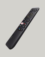 Smart Remote Control Compatible for Bluetooth Voice Command. Realme Remote Control TV with Netflix, Prime Video and Google Assistant Hot Keys. Pairing Must Between TV and Remote