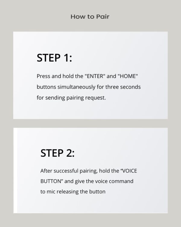 Smart Remote Control Compatible for Bluetooth Voice Command. Realme Remote Control TV with Netflix, Prime Video and Google Assistant Hot Keys. Pairing Must Between TV and Remote