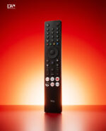 TCL Android TV Voice Remote RC833A-FMB4 | Works with TCL Mini-LED, QLED, 4K UHD TVs | Shortcut Keys for Netflix, Prime Video, YouTube, Sony LIV & TCL Channel