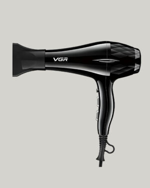 VGR 413 Hair Dryer | 2000W High-Speed Motor | Hot & Cold Air | Compact & Travel-Friendly | Professional Styling Dryer for Men & Women