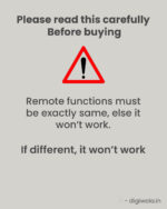 100% Original Lloyd AC Remote Control with WiFi & 5-in-1 Function | Compatible for Lloyd Split Air Conditioner Remote | Full Function Replacement Remote with Turbo, Swing, Timer & Eco Mode - AC-253