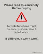 AC Remote Compatible for Voltas Smart Split Air Conditioner Control with WiFi Button  (AC-133B)