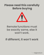 Remote Control Compatible for Voltas AC Remote | Replacement Remote for Voltas Split & Window Air Conditioner-AC-119