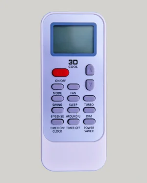 AC Remote Compatible for Whirlpool Split/Window Air Conditioner (3D AUTO ) - AC-129