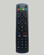 Voice Control Replacement Remote Compatible for Jio Fiber Set Top Box with Voot, Netflix, YouTube, Hotstar Hotkeys (Please Match Old Remote Before Order)