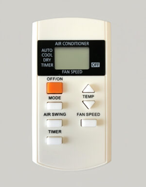Compatible with Panasonic AC Remote Control Original A75C3740 Model Suitable for 1 1.5 2 Ton Split & Window AC (Match Old Remote Exactly)-AC-44A