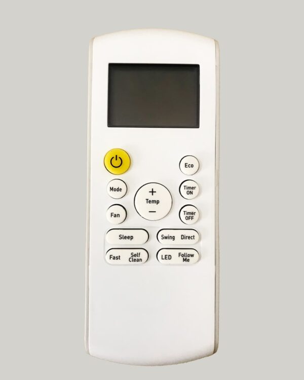 Compatible with Samsung AC Remote Original RG57Y2/BGEF Suitable for 1 | 1.5 | 2 Ton Split and Window Air Conditioner [AC - 184B]