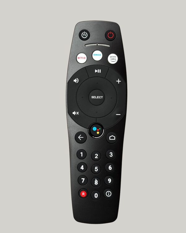 Compatible of Tata Sky Binge Remote Original Set Top Box with Voice Command Suitable for Tata Play Binge Plus 4K Remote Control - Pairing Must