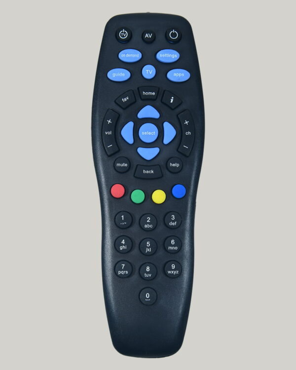 Compatible with Tata Sky Set Top Box Remote Control Suitable for HD SD Tata Sky (Tata Play ) Setup Boxes Non-Voice Command - Match Keys Exactly with Existing Tata Play Set-Top Box Remote Controller