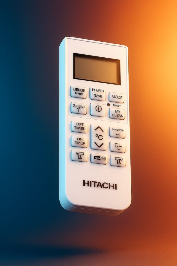 Control Compatible with Hitachi Isense Split/Window Air Conditioner  | Please Match with Image Before Ordering-AC-168A