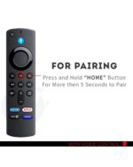 Compatible with FireTv Stick Remote of Original Model L5b83G S3L46N 3rd Generation Fire Stick 4K Device with Voice Command Control Only - Follow Pairing Steps to Enable Alexa