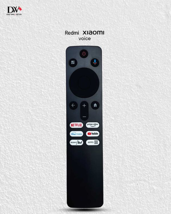 Compatible with Mi TV Remote Control XMRM-NP Model Fit for Redmi Xiaomi A Pro Series 4K Smart Android Television with Bluetooth Voice (Please Match The Image with Your Old Remote)-Pairing Required