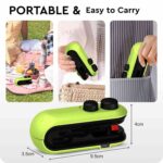 Mini Sealing Machine, Handheld Packet Sealer for Food, Snacks, Chips, Fresh Storage, Plastic Bags Sealing Machine, Type C Charging Vaccum Sealers