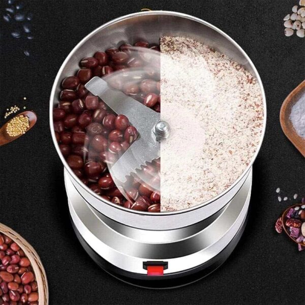Nima Mini Electric Grinder for Coffee & Spices | Small Mixer Grinder with Stainless Steel Cup | Portable Grinder Mixer for Masala, Dry Ingredients & Coffee Beans