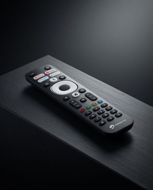 100% Original Airtel Xstream Voice Remote Control with Google Voice Assistant & Hotkeys for Netflix, YouTube, Prime Video, JioHotstar | Smart Android TV Remote Replacement