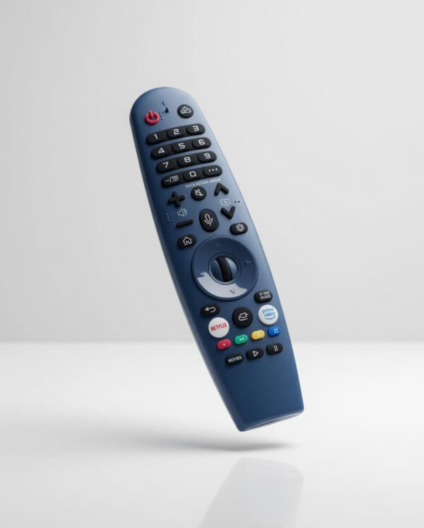 Compatible Magic Voice Remote for LG WebOS Smart TV | Air Mouse & Voice Command Remote Control | Netflix & Prime Video Shortcut Keys | Universal Replacement Remote for LG Web Os Smart TVs-AKB76036901-IN