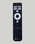 100% Original Airtel Xstream Voice Remote Control with Google Voice Assistant & Hotkeys for Netflix, YouTube, Prime Video, JioHotstar | Smart Android TV Remote Replacement