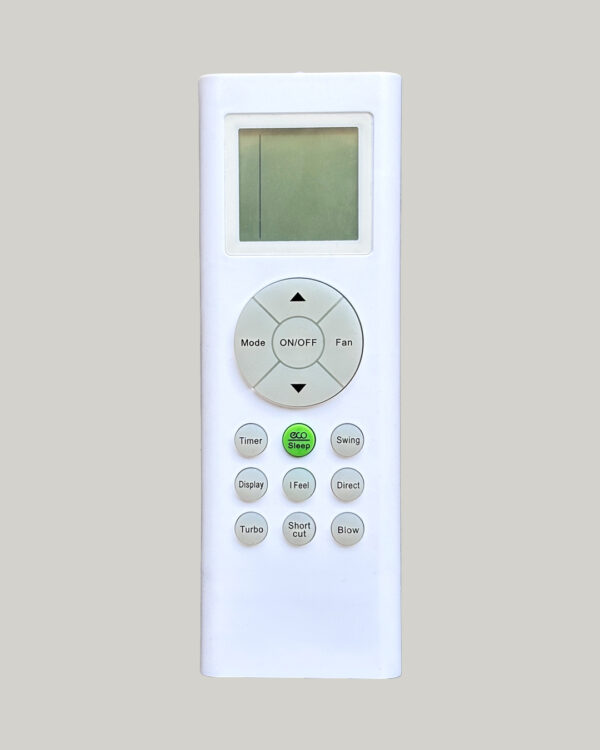 Blue Star AC Remote Compatible RG66Y2/BGEF | Replacement Remote for Split & Window Air Conditioner | 1 Ton, 1.5 Ton, 2 Ton AC | Eco Sleep, Turbo, Swing, I Feel Function | Ready to Use-AC-201B
