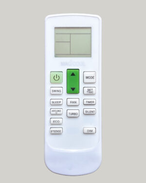 Whirlpool Magicool AC Remote Control - Original Replacement Remote for Whirlpool Magicool Air Conditioner | LCD Display with Turbo, 6th Sense & ECO Mode-AC-225